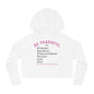 Be Thankful Women's Crop Hoodie